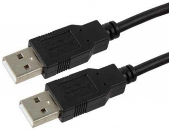 Обложка книги «Kabelis Gembird USB Male - USB Male 1.8m Black»