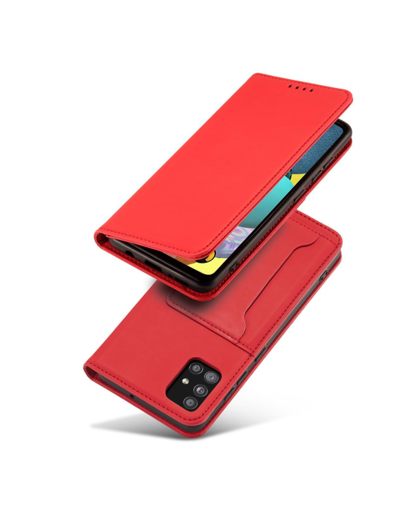 Fusion Magnet Card книжка чехол для Samsung A546 Galaxy A54 5G красный