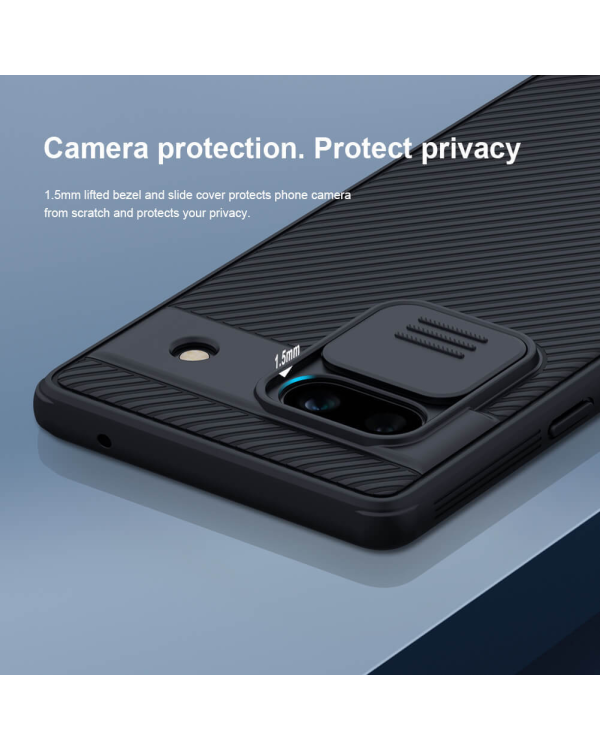 Дополнительное изображение книги «Nillkin CamShield Pro PC+TPU Case for Google Pixel 7A black»