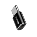 Baseus Mini Универсальный Адаптер Micro USB к USB Type-C Подключение Black