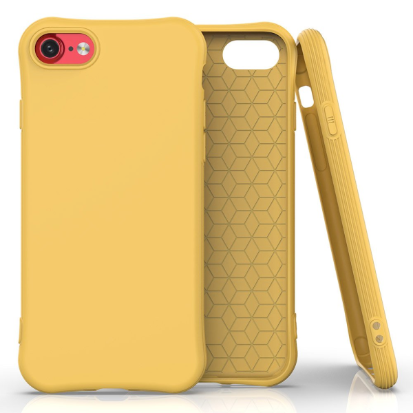 Fusion Solaster Back Case Силиконовый чехол для Apple iPhone 7 / 8 / SE 2020 Желтый