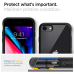 Case SPIGEN Ultra Hybrid 042CS20926 for Iphone 7|8|SE 2020|SE 2022 - Black