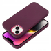 Силиконовый задний чехол Fusion Frame для Apple Iphone 15 Plus фиолетовый