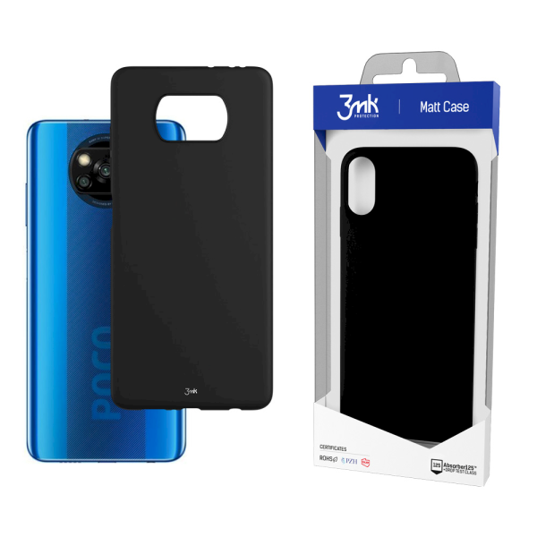 Обложка книги «Xiaomi POCO X3 GT - 3mk Matt Case black»