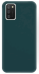 Fusion soft matte силиконовый чехол для Samsung A105 Galaxy A10 темно зеленый