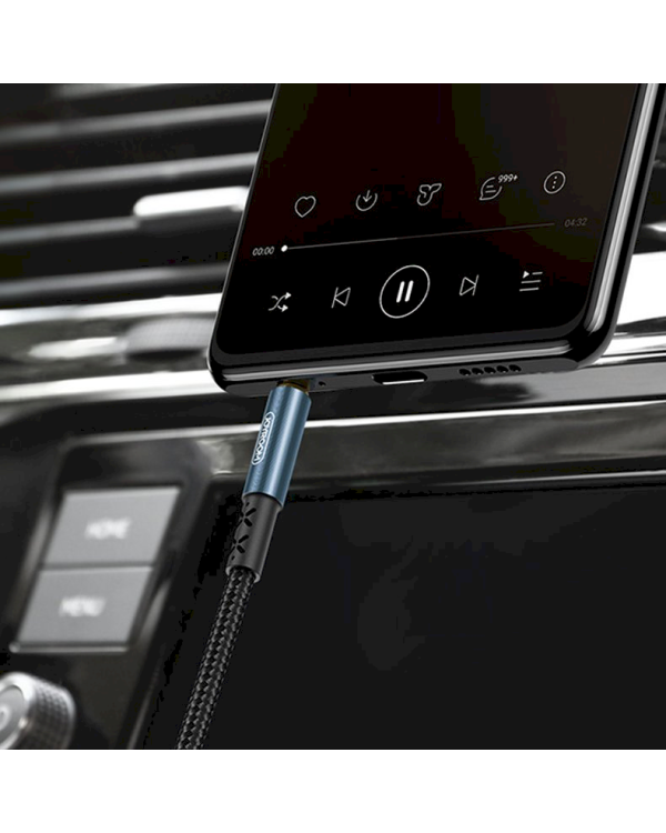 Дополнительное изображение книги «Joyroom stereo audio AUX cable 3,5 mm mini jack 1 m black (SY-10A1)»