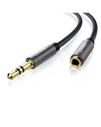 UGREEN AV118 AUX jack audio extender 3.5 mm, 2m (black)