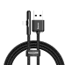 Baseus Mobile Game Elbow Cable USB Lightning with Nylon Braid 2.4A 1m black (CAL7C-A01)