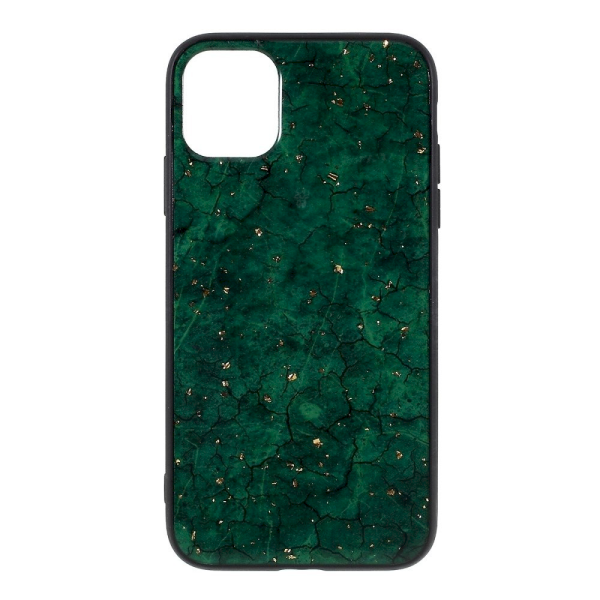 Fusion Art Epoxy Back Case Силиконовый чехол для Apple iPhone 11 Pro Темно Зеленый
