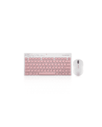 Mouse and keyboard office combo Motospeed G3000 (Pink)
