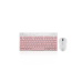 Mouse and keyboard office combo Motospeed G3000 (Pink)
