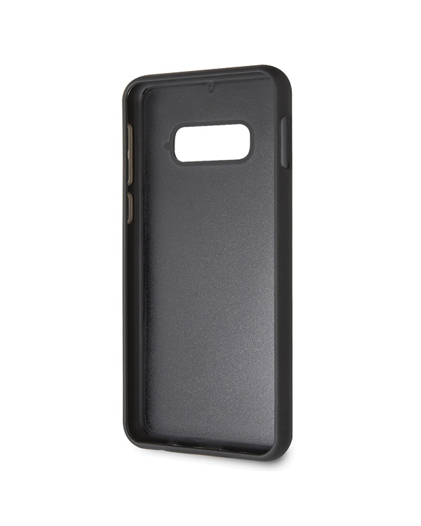 Guess GUHCS10LHYMABK S10e G970 czarny |black hard case Marble