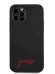 Обложка книги «GUHCP12M40SILBK Guess Handscript Liquid Silicone Case for iPhone 12/12 Pro Black»