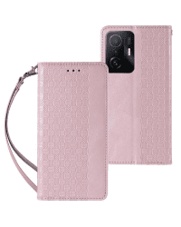 Fusion Magnet Strap книжка чехол + нить для Samsung A526 | A525 | A528 Galaxy A52 5G | A52 4G | A52s розовый