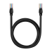 Сетевой кабель Baseus Ethernet CAT5, 1,5 м (черный)