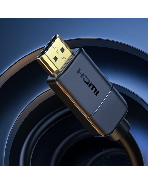 Кабель Baseus HDMI 2.0 4K 60 Гц 3D HDR 18 Гбит|с 1 м черный (CAKGQ-A01)