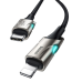 Baseus Fish Eye CATLYY-01 USB-C -> Lightning Провод для Зарядки 18W / PD 2.0 / 100 cm Черный