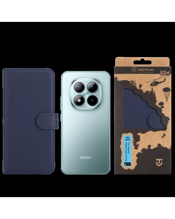 Tactical Field Notes чехол для телефона Xiaomi Redmi Note 15 Pro синий