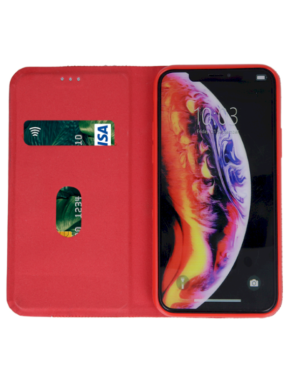 Fusion Smart Senso Case Книжка чехол для Samsung A515 Galaxy A51 Красный