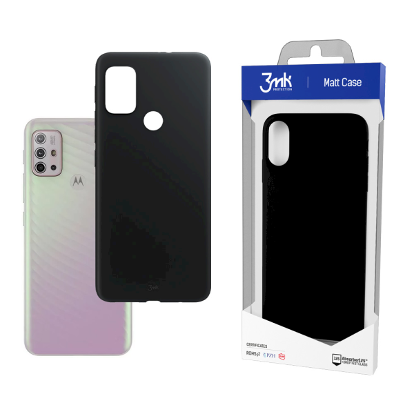 Обложка книги «Motorola Moto G10 - 3mk Matt Case black»