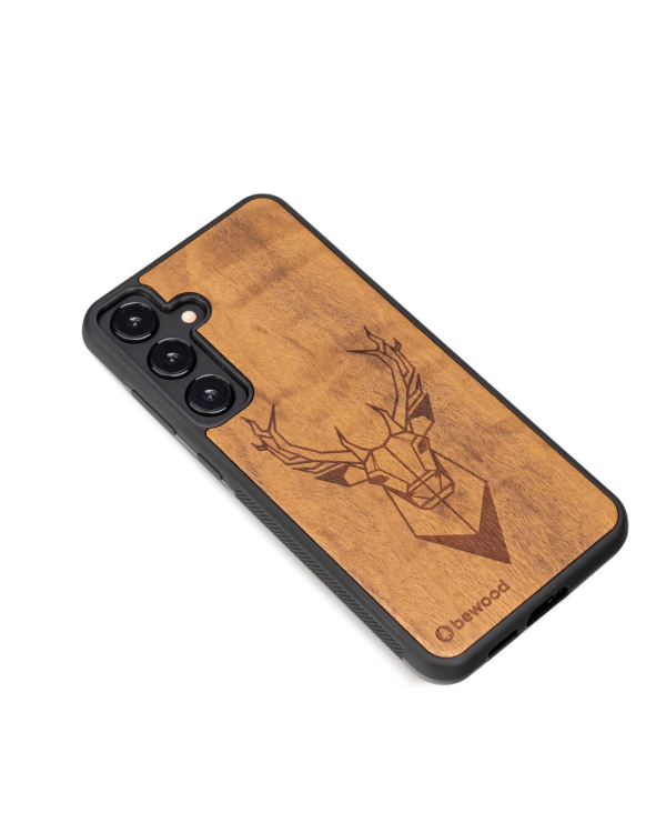 Bewood case for Samsung Galaxy S24 Plus Deer Imbuia