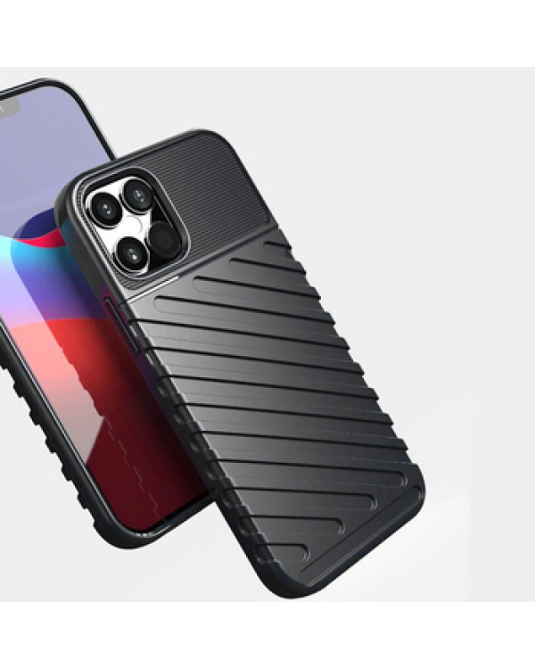 Fusion Thunder Back Case Силиконовый чехол для Samsung A156 Galaxy A15 5G Черный