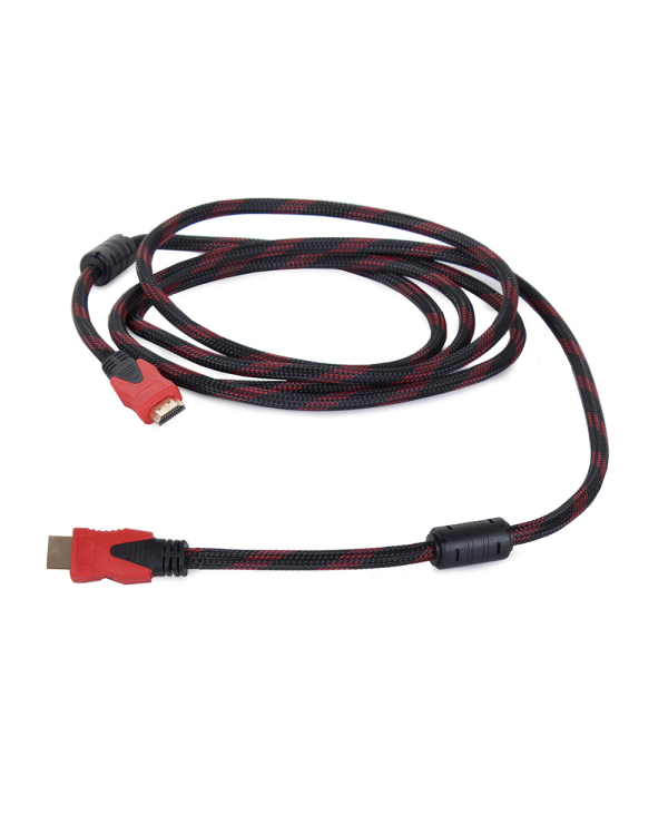 Кабель Fusion HDMI v2.0/4K/3м красный