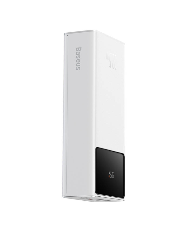 Powerbank Baseus Star-Lord 20000mAh, 2xUSB, USB-C, 22.5W (white)