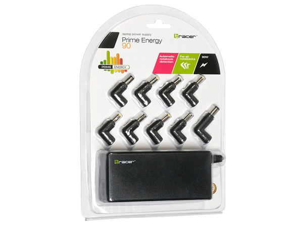 Tracer 90W Универсальная зарядка для портативных компьютеров 15-20V / 5.63A Tracer 90W Универсальная зарядка для портативных компьютеров 15-20V / 5.63A