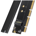 Карта расширения Ugreen CM465 PCIe 4.0 x4 to M.2 NVMe M-Key - черный