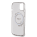 Guess PC|TPU Flowers Ring Glossy Logo MagSafe Чехол для iPhone 13 черный
