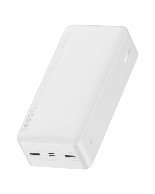 Powerbank Baseus Bipow 30000mAh, 15W (white)