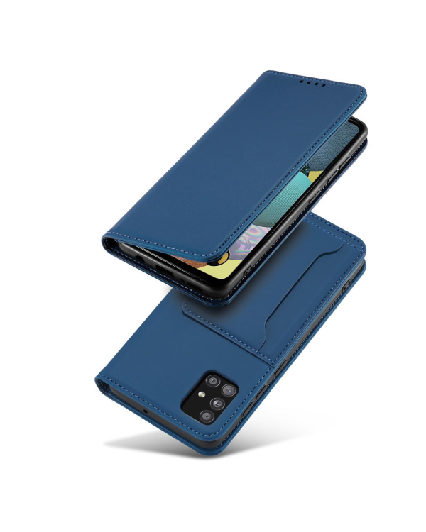 Fusion Magnet Card книжка чехол для Samsung A136 Galaxy A13 5G / A04S синий