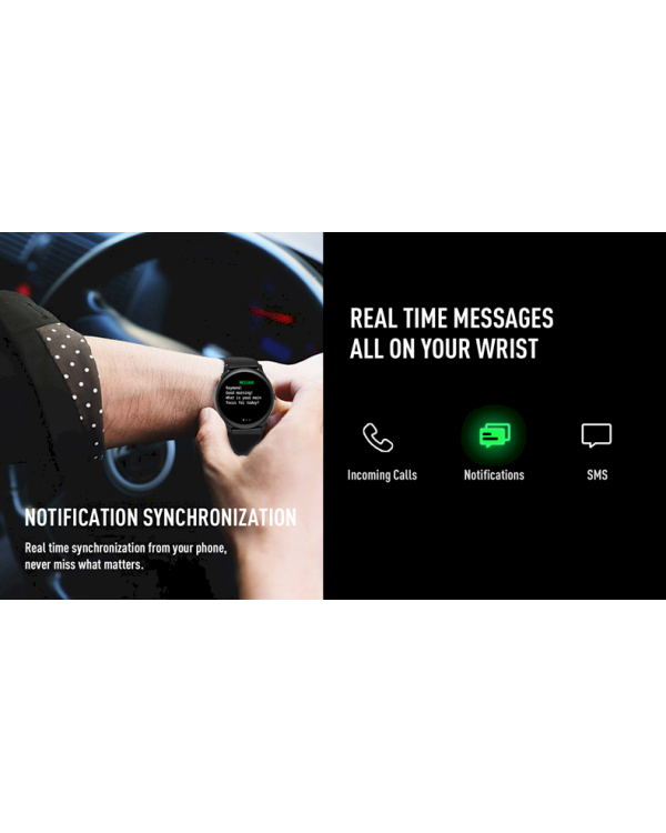 Умные часы с пульсометром Fusion KW19 / bluetooth 5.0 розовые