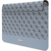 Guess Sleeve GUCS14PS4SGB 14" blue|blue 4G Stripe Metal Logo