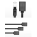 Дополнительное изображение книги «Удлинительный кабель Ugreen Ethernet RJ45 Cat 6 FTP 1000Mbps 2m Black (NW112 11281)»