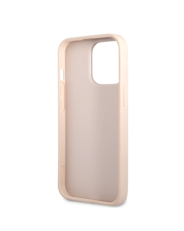 Guess PU 4G Stripe Case for iPhone 13 Pro Max Pink