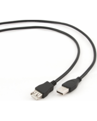 Kabelis Gembird USB Male - USB Female 4.5m Black