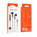 Дополнительное изображение книги «Borofone Earphones BM82 Art music with microphone black»