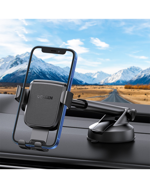 Ugreen gravity phone holder for dashboard cockpit black (LP200 60990B)