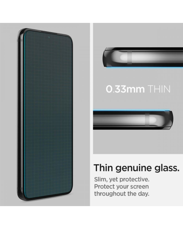 ТЕМПЕРИРОВАННОЕ СТЕКЛО Spigen GLAS.TR "EZ FIT" 2-PACK GALAXY S22