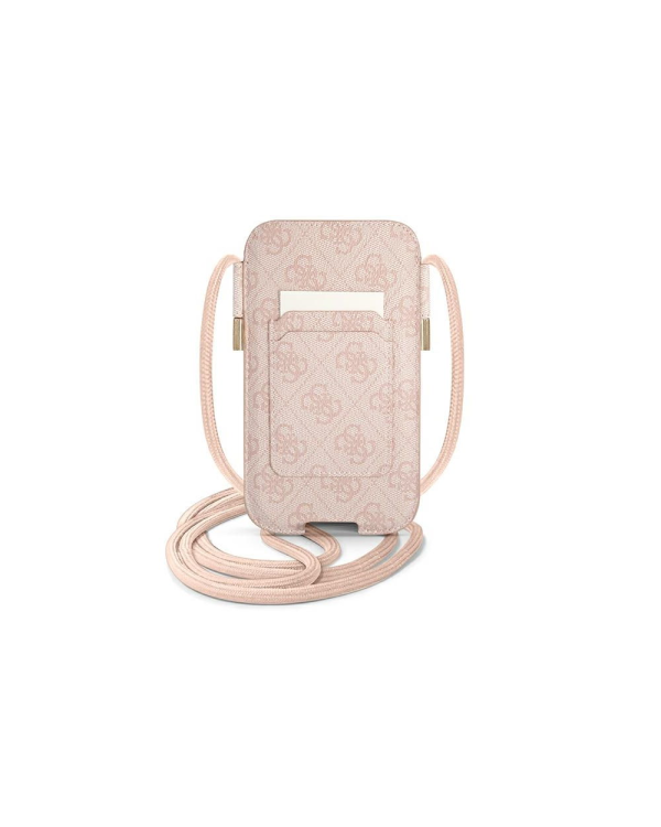 Guess smartphone purse 6,7" GUPHL4GMGPI pink 4G Big Metal Logo