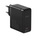 Baseus GaN2 Fast Charger 1C 100W with USB-C cable for USB-C 5A, 1,5m (black)