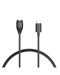 TECH-PROTECT MC04 ULTRABOOST CHARGING TYPE-C CABLE 100CM GARMIN WATCH BLACK