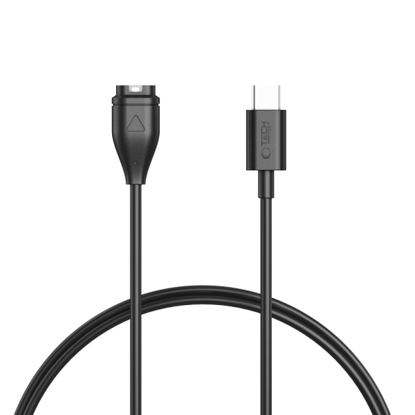 Обложка книги «TECH-PROTECT MC04 ULTRABOOST CHARGING TYPE-C CABLE 100CM GARMIN WATCH BLACK»