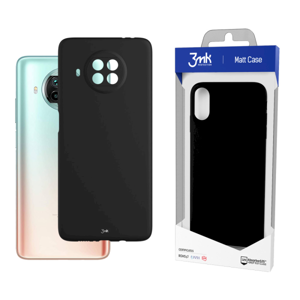 Обложка книги «Xiaomi Mi 10i 5G - 3mk Matt Case black»