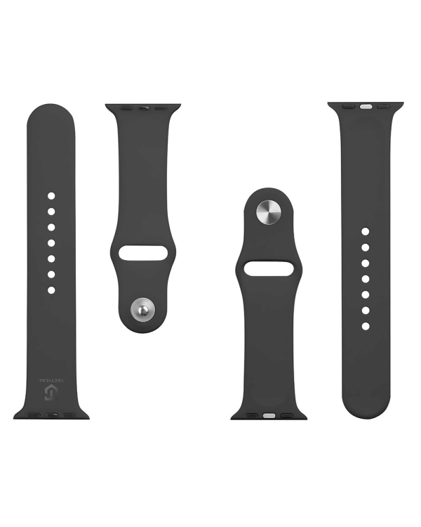 Дополнительное изображение книги «Tactical 456 Silicon Strap for Apple Watch 1/2/3/4/5/6/7/SE 38/40/41mm Black»