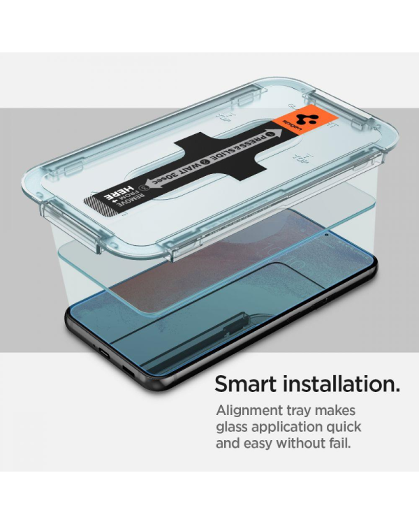 ТЕМПЕРИРОВАННОЕ СТЕКЛО Spigen GLAS.TR "EZ FIT" 2-PACK GALAXY S22