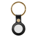 Spigen Cyrill кожаный брелок для Apple AirTag с кольцом для ключей черный Spigen Cyrill кожаный брелок для Apple AirTag с кольцом для ключей черный