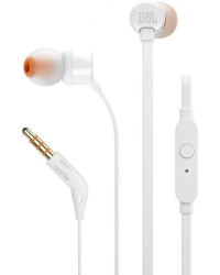 Наушники с микрофоном JBL T110 / 3,5 мм / белые (EU Blister)